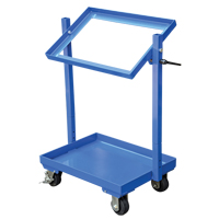 Chariot &agrave; cueillette, Acier, 30-11/16" la x 19-1/4" p, 2 tablettes, Capacit&eacute; 200 lb Ontario Safety Products