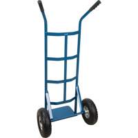 Diable &agrave; roue enti&egrave;rement soud&eacute;, Prise Double, Acier, Hauteur de 46", Capacit&eacute; 600 lb Ontario Safety Products