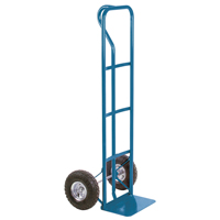 Diable &agrave; roue enti&egrave;rement soud&eacute;, Prise En P, Acier, Hauteur de 51", Capacit&eacute; 600 lb Ontario Safety Products