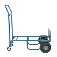 Convertible Deluxe Hand Truck, Steel, 800 lbs. Capacity ML320 | Ontario Safety Product