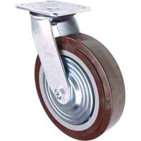 Caster, Swivel, 8" (203.2 mm), Polyurethane, 1000 lbs. (453.6 kg.) ML401 | Ontario Safety Product