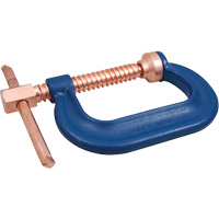 Heavy-Duty Forged C-Clamp, 10" (254 mm) Capacity, 5" (127 mm) Throat Depth Ontario Safety Products
