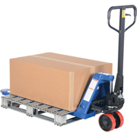 Transpalette manuel Quick-Lift, Acier, 48" lo x 20" la, Capacit&eacute; 5500 lb Ontario Safety Products