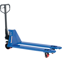 Quick Lift Hydraulic Pallet Truck, Steel, 48" L x 27" W, 5500 lbs. Capacity MN366 | Ontario Safety Product