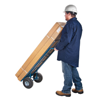 Load Retention Hand Truck, Dual Handle, Steel, 53" Height, 600 lbs. Capacity Ontario Safety Products