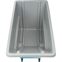 Tilt Truck, Polyethylene, 0.625 cu. yd., 850 lbs. Load Capacity Ontario Safety Products