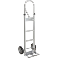 Knocked Down Hand Truck, P-Handle Handle, Aluminum, 52" Height, 500 lbs. Capacity MO073 | Ontario Safety Product