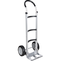 Knocked Down Hand Truck, Continuous Handle, Aluminum, 52" Height, 500 lbs. Capacity MO075 | Ontario Safety Product