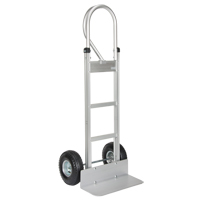 Knocked Down Hand Truck, P-Handle Handle, Aluminum, 52" Height, 500 lbs. Capacity MO079 | Ontario Safety Product