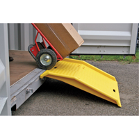 Portable Poly Shipping Container Ramp, 750 lbs. Capacity, 35" W x 36" L MO113 | Ontario Safety Product