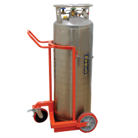 Large Liquid Gas Cylinder Truck LCC, Polyurethane Wheels, 20" W x 20" D Base, 1000 lbs. MO346 | Ontario Safety Product