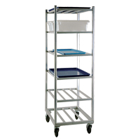 Chariot &agrave; tablettes, 6 Tiers, 20-7/8" la x 67" h x 27" p, Capacit&eacute; 450 lb Ontario Safety Products