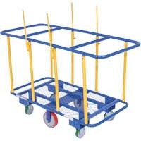Horizontal Panel Cart, 63-7/16" x 28-1/2" x 40-15/16", 2000 lbs. Capacity Ontario Safety Products