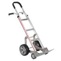 Self-Stabilizing Hand Truck, Combination Handle, Aluminum, 55'' Height, 500 lbs. Capacity MO525 | Ontario Safety Product