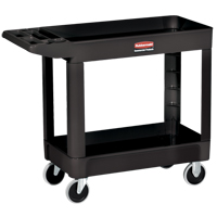 Heavy-Duty Utility Cart - 4520-89, 2 Tiers, 25-7/8" x 33-1/4" x 45-1/4", 500 lbs. Capacity MO733 | Ontario Safety Product