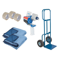 Moving Kit, P-Handle Handle, Steel, 50" Height, 700 lbs. Capacity MO802 | Ontario Safety Product