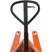 Super Heavy-Duty Hydraulic Pallet Truck, Steel, 48" L x 27" W, 11000 lbs. Capacity MO890 | Ontario Safety Product
