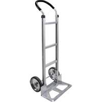 Knocked Down Hand Truck, Continuous Handle, Aluminum, 48" Height, 500 lbs. Capacity MO892 | Ontario Safety Product