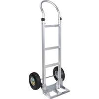 Knocked Down Hand Truck, Continuous Handle, Aluminum, 48" Height, 500 lbs. Capacity MO893 | Ontario Safety Product
