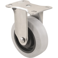 2309 Caster, Rigid, 4" (101.6 mm), Envirothane Grey, 350 lbs. (158.8 kg.) Ontario Safety Products