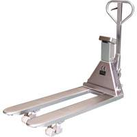 Eco Weigh-Scale Pallet Truck, 48" L x 27" W, 4400 lbs. Cap. MP258 | Ontario Safety Product
