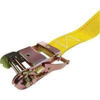 Ratchet Strap, E-Track System, 2" W x 12' L, 1333 lbs. (605 kg) Working Load Limit MP310 | Ontario Safety Product