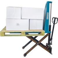 Manual Scissor Skid Lift, 45-1/4" L x 20-1/4" W, Steel, 3300 lbs. Capacity MP565 | Ontario Safety Product