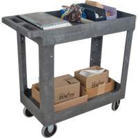 Chariot utilitaire pour l'entretien, 2 tiers, 16-1/2" x 32-1/2" x 34-1/2", Capacit&eacute; 550 lb Ontario Safety Products