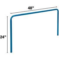 Support vertical de 24" x 48" pour chariot &agrave; panneaux Ontario Safety Products