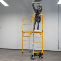 Motorized System for Climb-N-Go Scaffolding Ontario Safety Products
