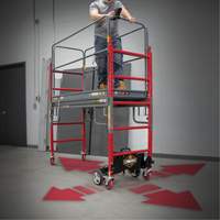 Trousse compl&egrave;te d'&eacute;chafaud motoris&eacute; Buildman Baker 6', 31" p x 118-3/4" h Ontario Safety Products