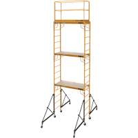 Trousse compl&egrave;te de tour d'&eacute;chafaudage pour cloison s&egrave;che de 18', 122" p x 236" h Ontario Safety Products