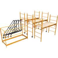 Trousse compl&egrave;te de tour d'&eacute;chafaudage pour cloison s&egrave;che de 18', 122" p x 236" h Ontario Safety Products