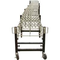 Expandable Conveyor, 23" W x 24' L, 200 lbs. per lin. ft. Capacity Ontario Safety Products