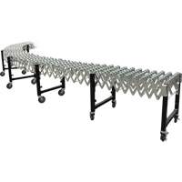 Expandable Conveyor, 23" W x 24' L, 200 lbs. per lin. ft. Capacity Ontario Safety Products