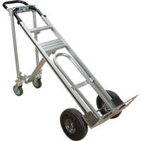 3-in-1 Convertible Hand Truck, Aluminum, 600 lbs. Capacity Ontario Safety Products