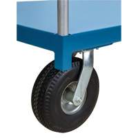 Heavy-Duty Platform Truck, 48" L x 24" W, 1200 lbs. Capacity, Flat Free Casters Ontario Safety Products