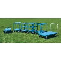 Outdoor Shelf Cart, 3 Tiers, 18" W x 39" H x 33" D, 1200 lbs. Capacity Ontario Safety Products