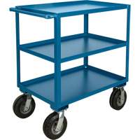 Outdoor Shelf Cart, 3 Tiers, 18" W x 39" H x 33" D, 1200 lbs. Capacity Ontario Safety Products