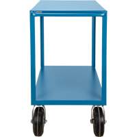 Outdoor Shelf Cart, 2 Tiers, 18" W x 39" H x 33" D, 1200 lbs. Capacity Ontario Safety Products