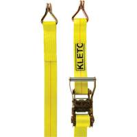 Winch Strap, J-Hook, 30' W x 2" L, 1670 lbs. (757 kg) Working Load Limit Ontario Safety Products