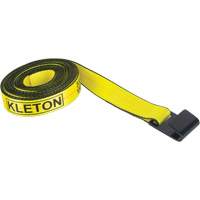 Logistic Strap, Flat Hook, 30' W x 2" L, 3335 lbs. (1512 kg) Working Load Limit Ontario Safety Products