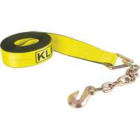 Logistic Strap, Chain Anchor, 30' W x 3" L, 5400 lbs. (2449 kg) Working Load Limit Ontario Safety Products