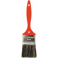 Go Bulk Oil Paint Brush, Natural Bristles, Plastic Handle, 1" Width NA182 | Ontario Safety Product