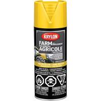 Farm & Implement Spray Paint, John Deere Yellow, High-Gloss, 12 oz., Aerosol Can Ontario Safety Products