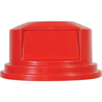 Round Brute<sup>®</sup> Tops, Dome Lid, Plastic/Polyethylene, Fits Container Size: 26-1/2" Dia. NA718 | Ontario Safety Product