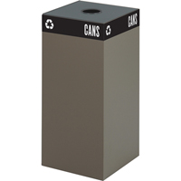 Deluxe Recycling Collectors, Bulk, Steel, 31 gal./31 US gal. NA730 | Ontario Safety Product