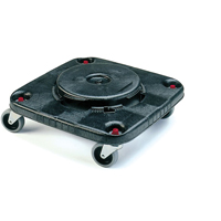 Square BRUTE&reg; Dollies, Polyethylene, Black Ontario Safety Products