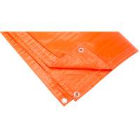 Insulated Tarps, Polyethylene, Orange, 20' x 12' x 8 mils Ontario Safety Products