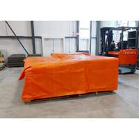 Insulated Tarps, Polyethylene, Orange, 20' x 12' x 8 mils Ontario Safety Products